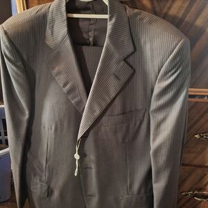 NWT Raffaele Caruso 40L Brown silk/wool